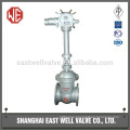 Bellows gate valve